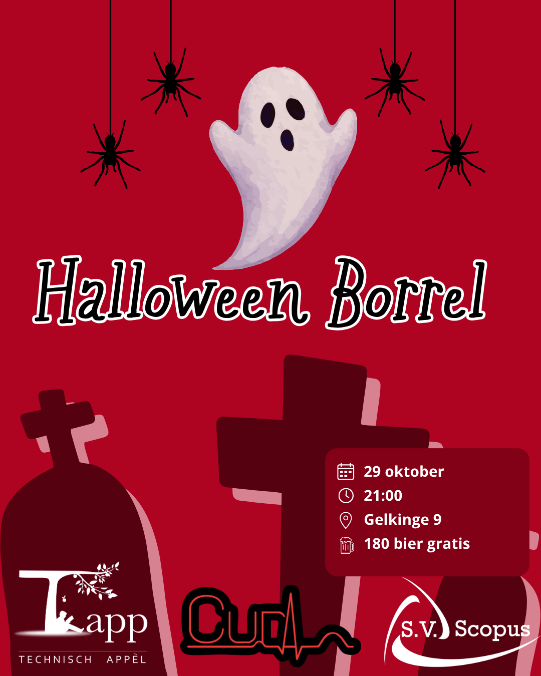 Halloween borrel